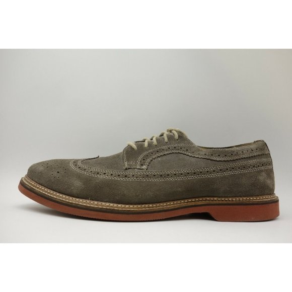 1901 Brown Leather Dress Casual Wingtip Lace Up Oxfords Shoes Men\'s 13 M main image 6